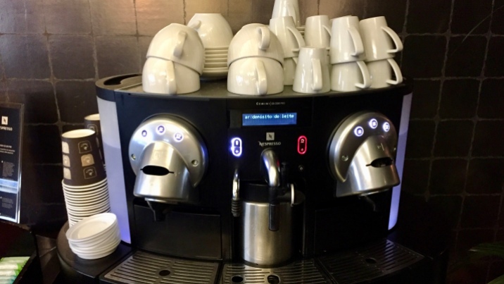 Coffee and Espresso machine in the Executive Lounge